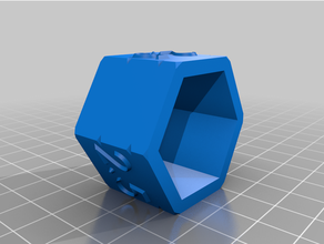 gravitrax compatible spacer improved 3d print model - Mito3D