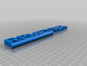 remtest1my customized dr boo's 2020 text generator 3d print model - Mito3D