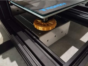 tronxy xy 2 pro bouton lit nivellement 3d print model - Mito3D