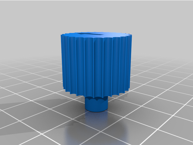 Potentiometer Knopf Elektronik Volumen 3D print model - Mito3D