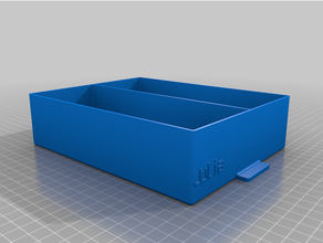 customizkked drawer box customized 3d print model - Mito3D