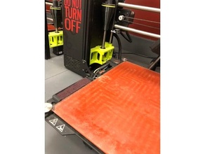 neu gestaltet lulzbot Düse Extruder Wischer Mini mini2 Drucker Teile taz Profi 6 Arbeitstier wischen Pad 3d print model - Mito3D
