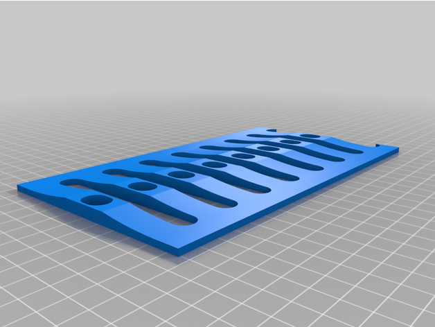 customized rifgid heddle reeds 3D print model - Mito3D