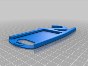 suporte porta gancho distintivo corda toque notouchchallenge 3d print model - Mito3D