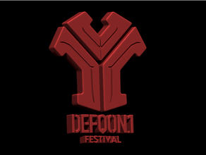 defqon Logo defqon1 Festival Vektor 3d print model - Mito3D