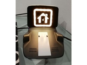 anki vector - lighted charger logo digital dream lab cozmo ddl robotics 3d print model - Mito3D