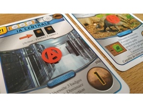 action token terraforming mars games boardgame 3d print model - Mito3D