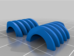 angepasst parametrisch schnecke Wurm 3d print model - Mito3D