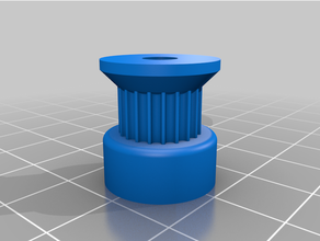 customized parametric pulley library - jhhgkretainer improved 3d print model - Mito3D