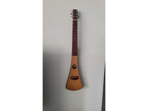 martin zaino in spalla chitarra parete montare Wall Mount 3d print model - Mito3D