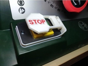 bosch pts10 emergency button 3d print model - Mito3D