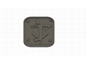 avcı işaret kıyamet logo işaretler video oyun 3d print model - Mito3D