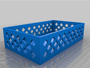 customized lattice box solid 3d print model - Mito3D