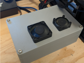 skr 13 case lid remix supplémentaire ventilateur 3d print model - Mito3D