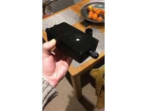 jonction boîte enceinte 3d print model - Mito3D