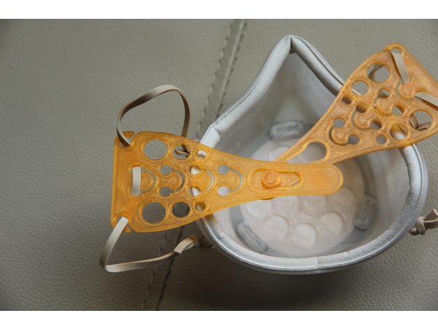 maske kayış genişletici koronavirüs maskesi tıbbi 3D print model - Mito3D