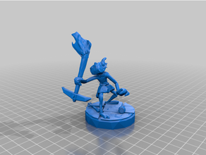meepo kobold idiota dnd mazmorras dragones figura miniatura npc mesa juego azar 3d print model - Mito3D