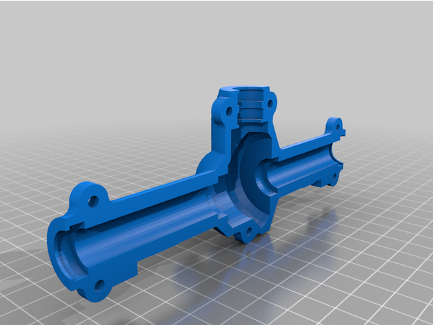 m35a2 rear axle housing 3D print model - Mito3D