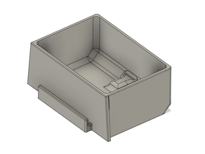 nespresso essenza mini pod tray bin coffee holder kitchen 3d print model - Mito3D