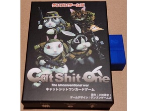 Catshitone Ärmel Mini Teiler Würfel Box clip on Karte Spiel Separator Clip 3d print model - Mito3D