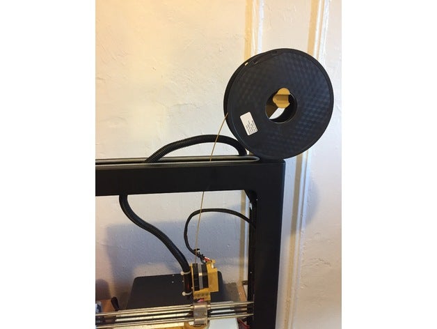 Jgaurora a5s bobine titulaire soutien monter filament 3D print model - Mito3D