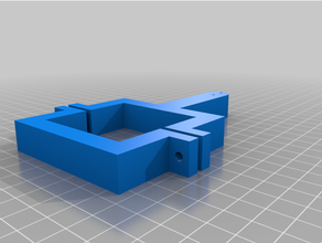 ikea lack table leg clamp 3d print model - Mito3D