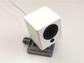 wyze came monter modulaire montage caméra personnalisé Go Pro wyzecam 3d print model - Mito3D