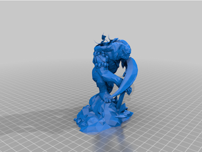 caer 4 cisne escultura 3d print model - Mito3D