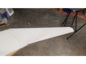 p 8a Poseidon conversão winglets 3d print model - Mito3D