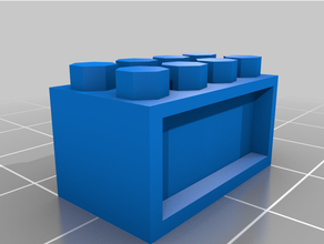 özelleştirilebilir Lego isim levhaları 3d print model - Mito3D