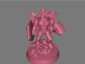 bloody angel smasher 3d print model - Mito3D