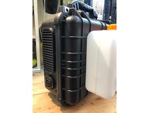 portable diesel chauffe eau 3d print model - Mito3D