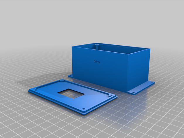 personnalisé électronique projet boîte 3D print model - Mito3D