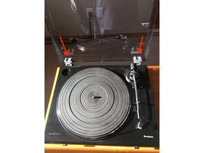 brookstone turntable hinges iconvert hinge record player parts usb stick vinyl 3d print model - Mito3D