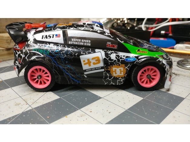 k989 pneus rc carro wltoys 3D print model - Mito3D