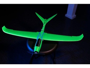 rc v tail uçak Ölçek 3d print model - Mito3D