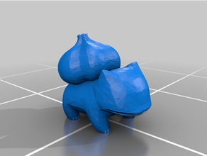 Pokémon bulbasaur 3d print model - Mito3D