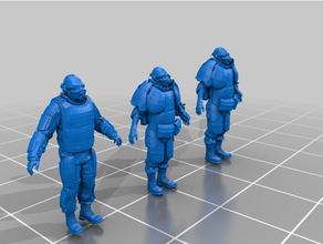 combine heavy soldier - alyx tm life 3d print model - Mito3D