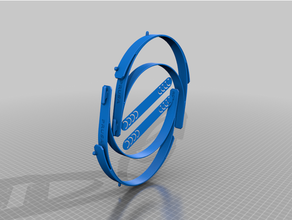 pursa covid-19 2 head bands & straps 3d print model - Mito3D