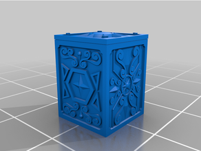 Santo seiya Libra caja 3d print model - Mito3D