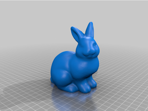 Paskalya tavşan oturma Tavşanı tasarım osterhase Ostern 3d print model - Mito3D