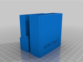 pokemon card box 3d print model - Mito3D