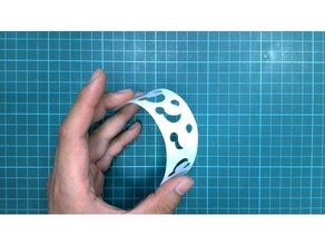 laminato regolabile maschera indossa 3d print model - Mito3D