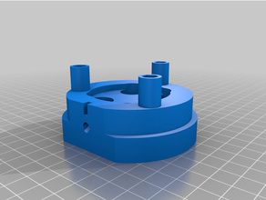 simucube 2 thrustmaster adapter openscad 3d print model - Mito3D