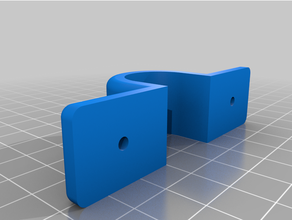 angepasst Rohr Clip cwashing polierbar Customizer 3d print model - Mito3D