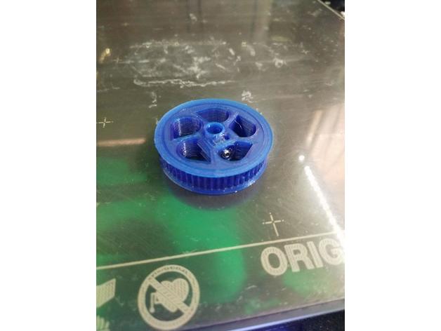 unibody 56t pulley skelestruder 3D print model - Mito3D