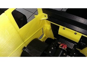 rc kamyon 1 14 vücut parantez 3d print model - Mito3D