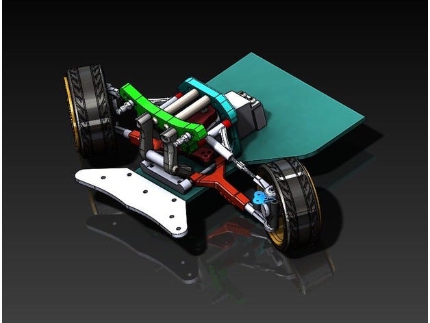 mxn direção rc deriva mirccar rcdrift carro roda yokomo 3D print model - Mito3D