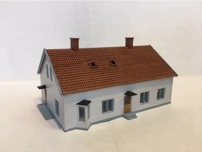 nattraby train station 3d print model - Mito3D