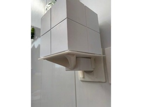 tienda mw6 original pared enchufe apoyo 3d print model - Mito3D